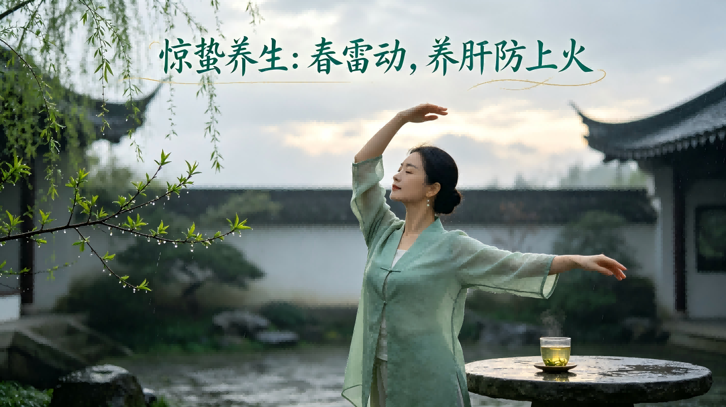 惊蛰养生：春雷动，养肝防上火