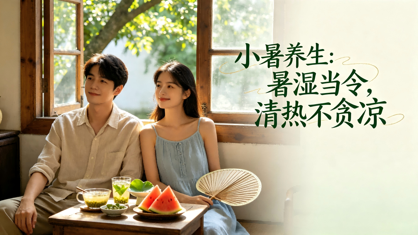 小暑养生：暑湿当令，清热不贪凉