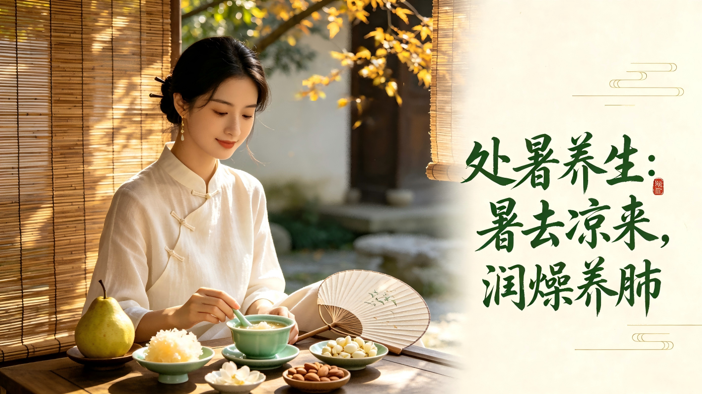 处暑养生：暑去凉来，润燥养肺