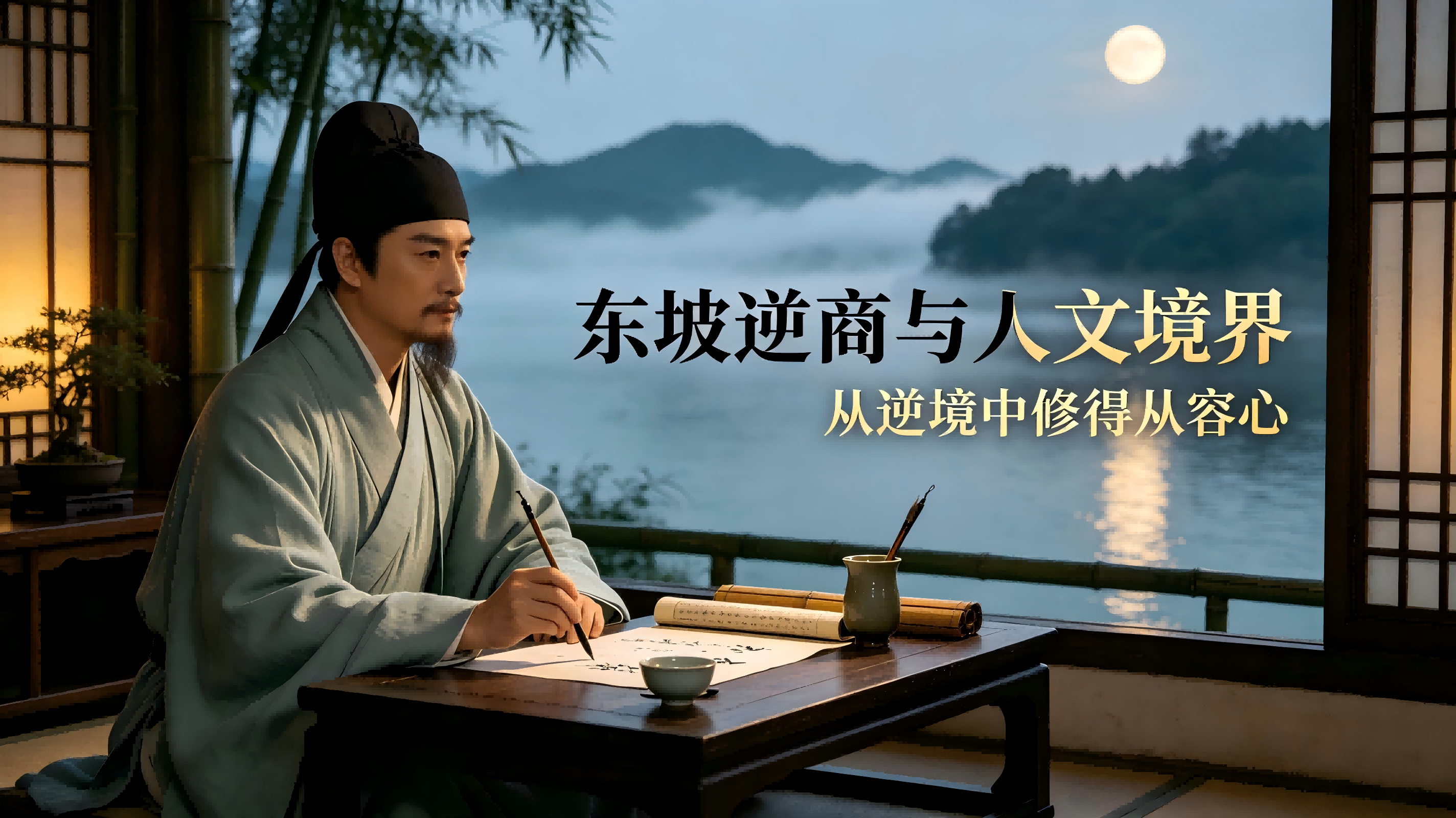 东坡逆商与人文境界