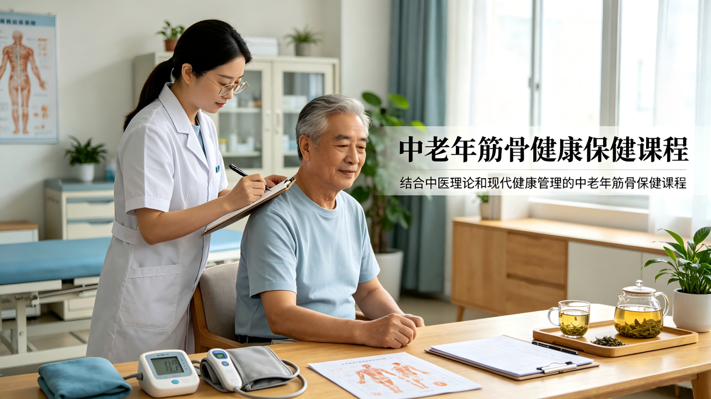 中老年筋骨健康保健课程
