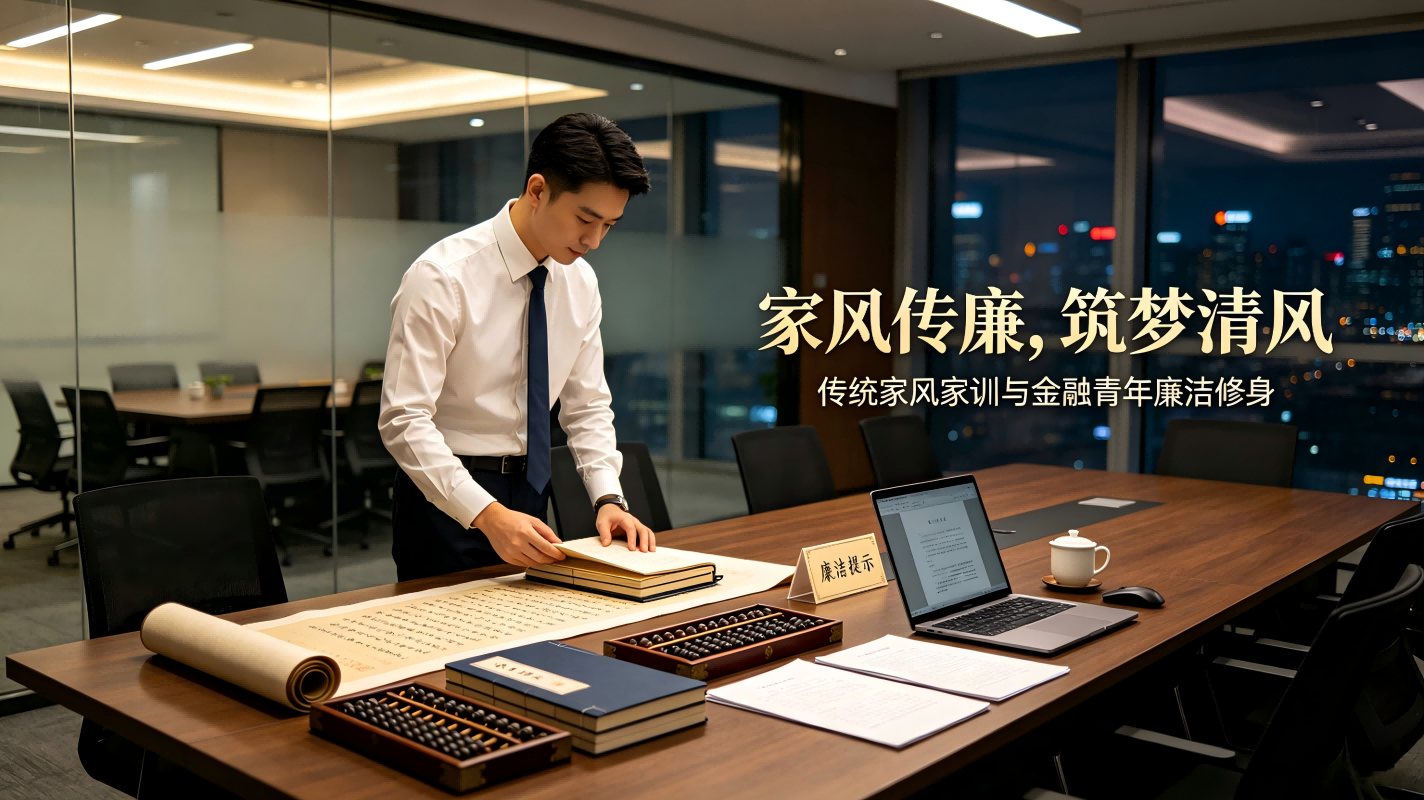 家风传廉，筑梦清风——传统家风家训与金融青年廉洁修身