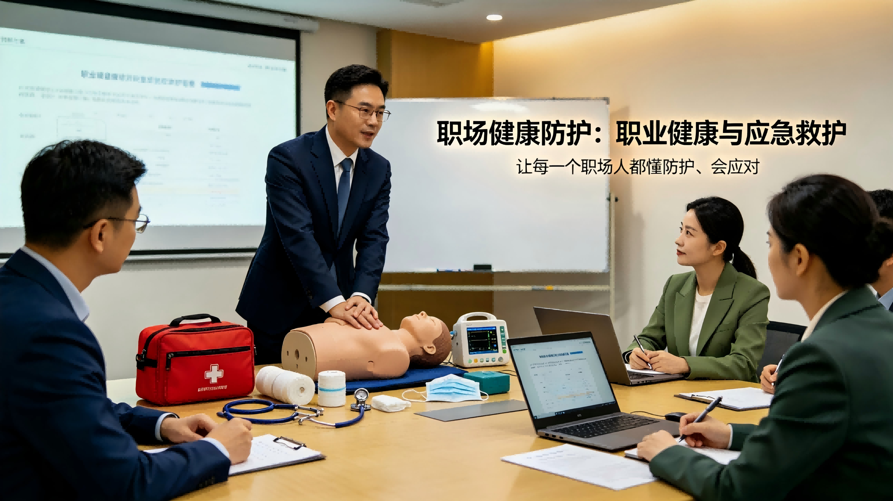 职场健康防护：职业健康与应急救护（线下）